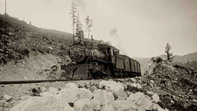 1902 Elkhorn Branch of the Northern Pacific Railroad near Elkhorn, Montana, Photographer: Hiram H. Wilcox.